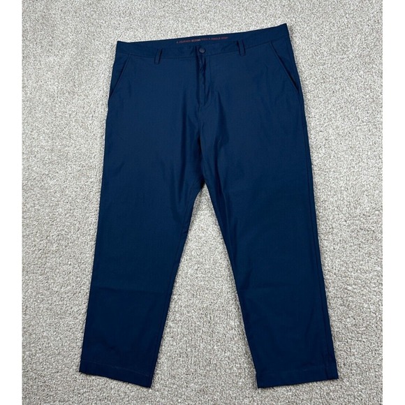 RHONE Other - Rhone Commuter Pants Men 41 Blue Solid Straight Leg Chino Performance *41x27